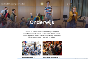 Website concertgebouworkest