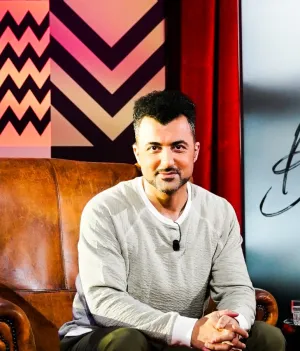 Grafische, abstracte vormen in de schooltv stijl