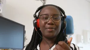 Luisteren naar piepjes om je oren te testen