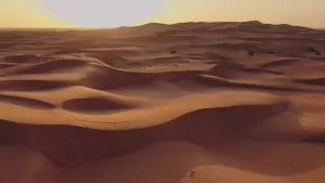 Een foto van rode zandduien in de Namibwoestijn in Namibië.