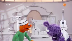 Poppen in het museum van gewone dingen.