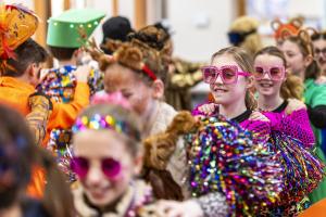 Kinderen in polonaise