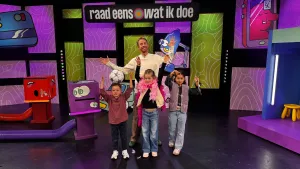 Foto van Daan Boom met kinderen