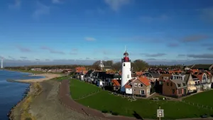 Foto van vuurtoren in Nederland 