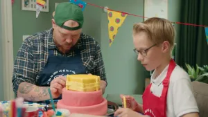De korfbaltaart van Jaap Pieter